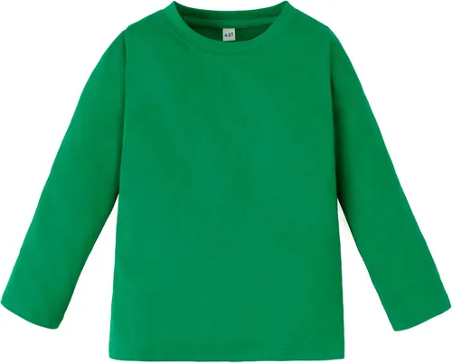 Vista 30 de Magic Park 6M-14Y Camiseta de manga corta y larga para bebés, camiseta de manga larga para niños, camisetas de color sólido para niños y niñas