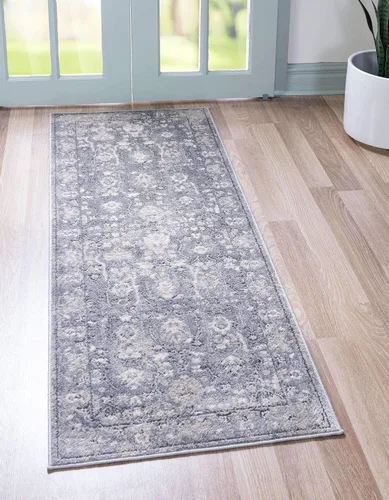 Vista 30 de Unique Loom Portland Collection - Alfombra central (2 pies 2 pulgadas x 3 pies 1 pulgada, rectangular, negro y blanco/negro)