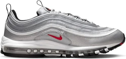 Vista 3 de Nike Hombres Air Max 97 OG, Oro metálico, rojo universitario, negro, blanco