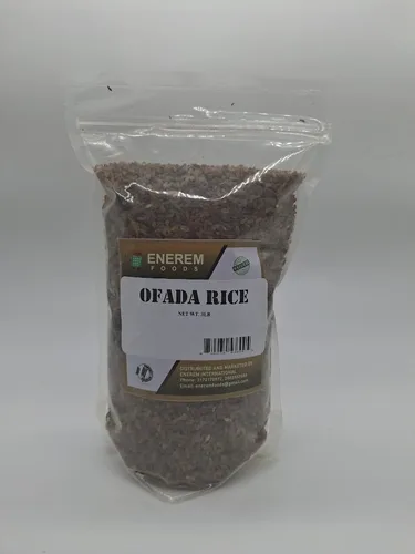 Vista 2 de Enerem Ofada Arroz / Arroz africano local 3lb