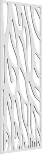 Vista 73 de 9 3/8"W x 24 3/8"H x 1/4"T Bristol Decorativos Paneles de Pared de Madera Calado, Cereza