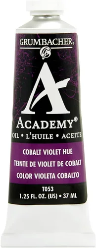 Vista 7 de Grumbacher Academy Pintura al óleo, 1.3 fl oz/1.25 oz, gris Payne Azul cobalto