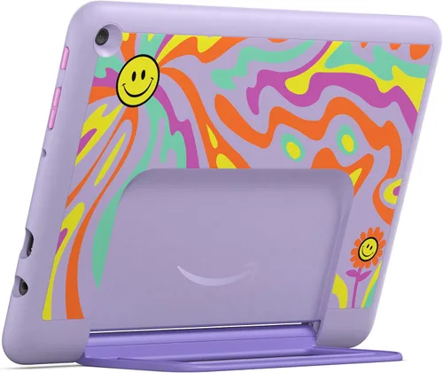 Vista 3 de Tablet Amazon Fire HD 10 Kids Pro para niños de 6 a 12 años Pantalla brillante de 10.1 pulgadas, controles parentales, funda delgada Lanzamiento