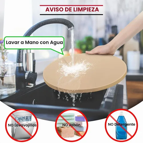 Vista 5 de UNICOOK - Piedra redonda para hornear pizza, 10", 12", 14", 15", 16", para horno y parrilla