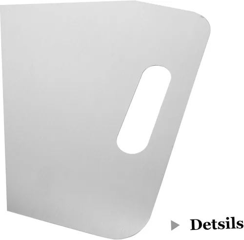 Vista 3 de 3pcs Stainless Steel Cutting Board Set with Double Sided Design and Thickened Construction, Non-slip Kitchen Chopping Boards for Meat, Vegetables