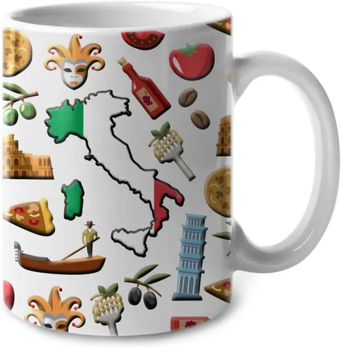 Vista 43 de Lotacy Taza de café con símbolos de Cuba con bandera de mapa, taza de cerámica de bandera cubana de 11 onzas, recuerdo de Cuba y regalos, idea