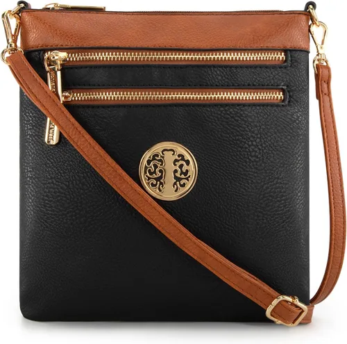 Vista 42 de Montana West Bolsos cruzados para mujer con múltiples bolsillos y correa ajustable