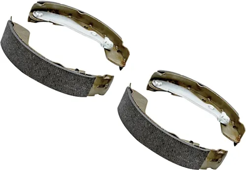 Vista 4 de Detroit Axle - Zapatas de freno traseras para Chevrolet Aveo Aveo5 Spark Pontiac G3 Suzuki Swift+ Reemplazo de zapatas de freno semimetálicas