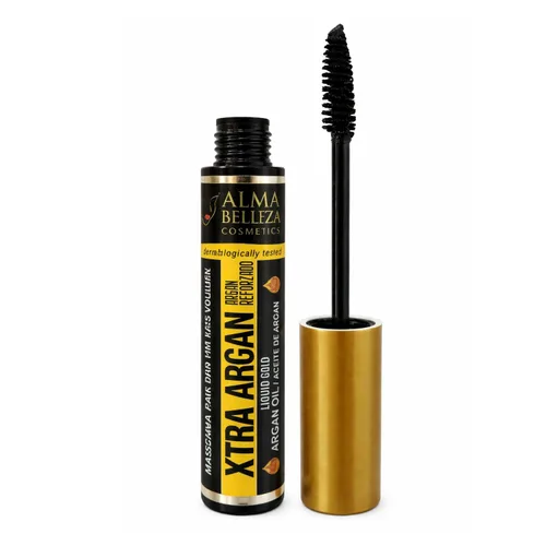 Vista 2 de 2 pestañas de rímel negras Alma Belleza XTRA ARGAN OIL, más volumen e impermeables