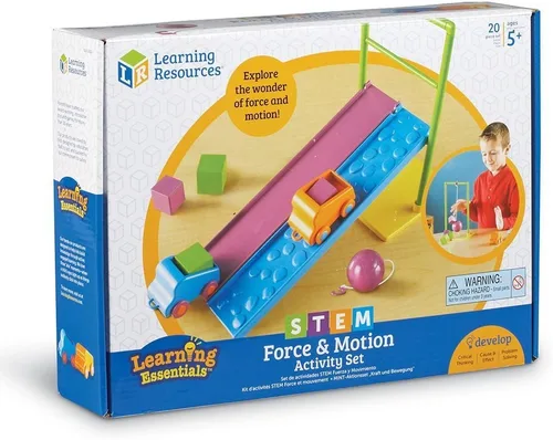 Vista 7 de Juego de actividades de Learning Resources STEM Fuerza y Movimiento, 20 piezas