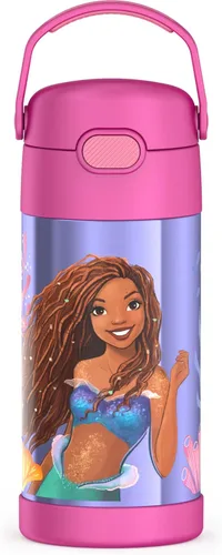 Vista 50 de THERMOS FUNTAINER Botella de agua con pajita, 12 onzas, Avengers