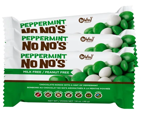 Vista 6 de Caramelo de chocolate vegano sin suero – Choco No Nos (paquete de 3) sin lácteos, nueces, soja y gluten