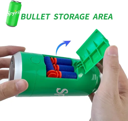Vista 7 de AGM MASTECH Lanzador de dardos de espuma transformadora con 30 dardos suaves y 3 objetivos, modelo coleccionable para adolescentes y adultos