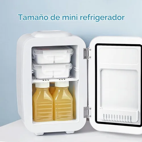 Vista 2 de Recipientes pequeños de 2 compartimentos, mini recipientes para aperitivos para mini refrigerador, pequeños recipientes divididos