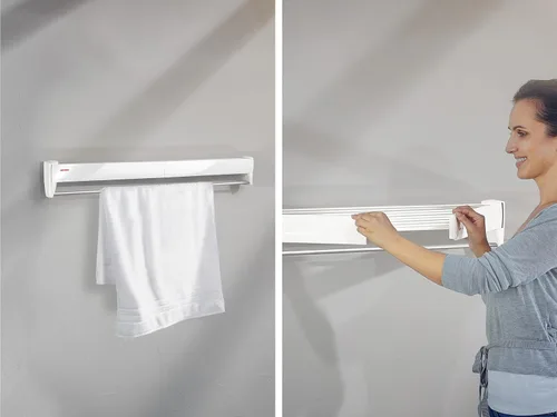 Vista 3 de Leifheit Telefix 100 - Tendedero retráctil de pared