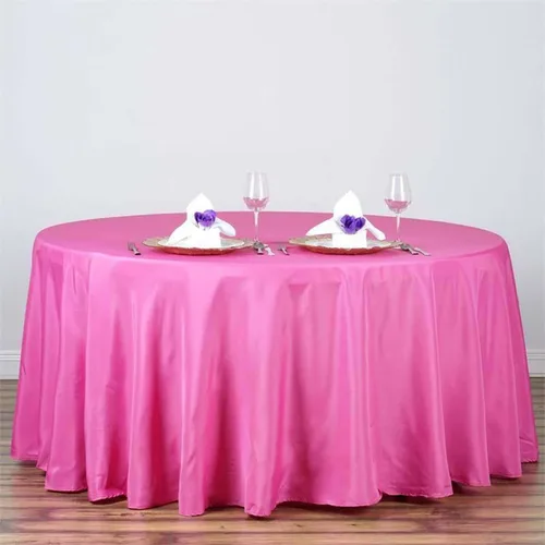 Vista 26 de Efavormart - Mantel redondo de poliéster de 108 pulgadas, 108 pulgadas, para bodas, fiestas, banquetes, restaurantes, color verde manzana