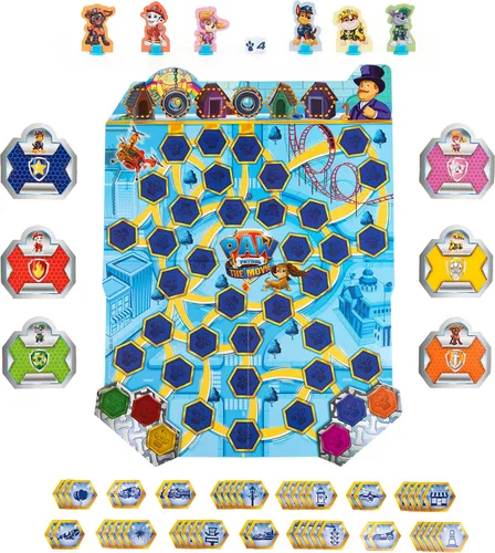 Vista 2 de Spin Master Games The Adventure City Lookout Game - El juego del niño para PAW Patrol: The Movie", 6062265
