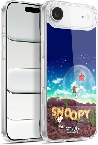 Vista 18 de Head Case Designs Funda de gel con licencia oficial de Peanuts Nebula Cactus Needles Snoopy Space Cowboy [protección de grado militar] compatible