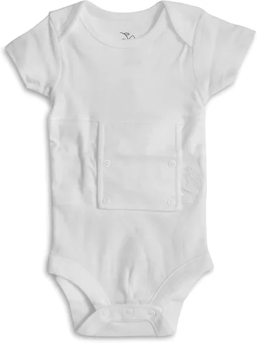 Vista 2 de Camiseta interior de tubo de alimentación para bebés, niños pequeños y niños