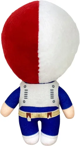 Vista 2 de Great Eastern Entertainment My Hero Academia - Shoto Todoroki (disfraz de él) Peluche de 8 pulgadas de alto