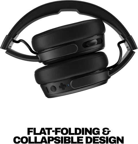 Vista 6 de Skullcandy Crusher - Auriculares inalámbricos Bluetooth con graves multisensibles, aislamiento de ruido, ajuste sobre la oreja, hasta 50 horas