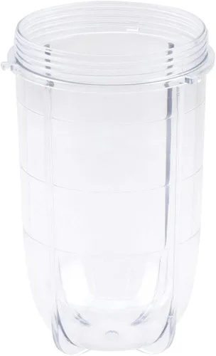Vista 2 de Paquete de 2 piezas de repuesto de taza alta de 16 onzas para licuadoras Magic Bullet MB1001 de 250 W