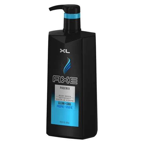 Vista 7 de AXE Gel de baño para hombres, Phoenix, 28 oz con bomba