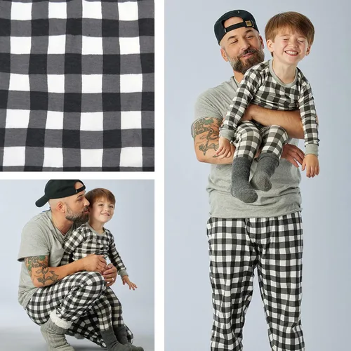 Vista 5 de HonestBaby - Pijama familiar navideña de algodón orgánico