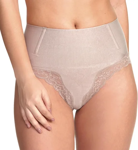 Vista 4 de PLIE - Bragas moldeadoras con purpurina para mujer, doble tela en la zona del vientre, aletas únicas que evitan que el producto se enrolle