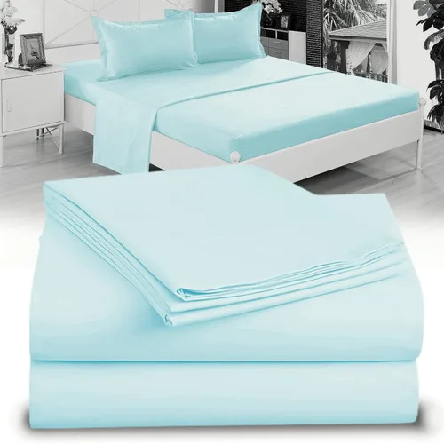 Vista 36 de Juego de Sábanas Twin - Sábanas de Cama Twin de Microfibra Ultra-Suave 1800 - Doble Cepillado - Bolsillos Profundos - Ajuste Fácil - Sin Arrugas Gris