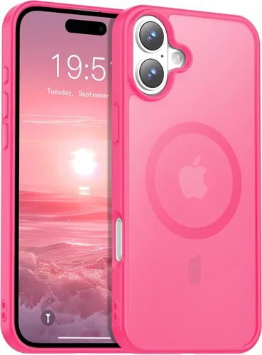 Vista 45 de Funda transparente para iPhone 11 con protector de pantalla, compatible con Magsafe, antiamarilleo, protección de grado militar, a prueba de golpes