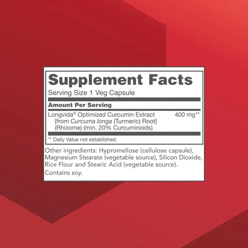 Vista 2 de PROTOCOL FOR LIFE BALANCE Cogumin SLCP 400mg Curcumina, Cerebro, 50