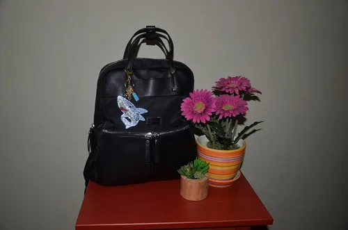 Vista 4 de Popfizzy Llaveros de diamantes de imitación para mujeres y niñas, llaveros de mochila brillantes, dijes para bolso, llavero brillante, llavero