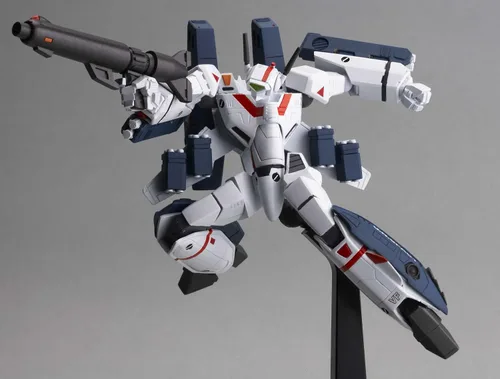 Vista 2 de Macross Revoltech #34 Valkyrie VF-1J Figura Robotech (Juguete)