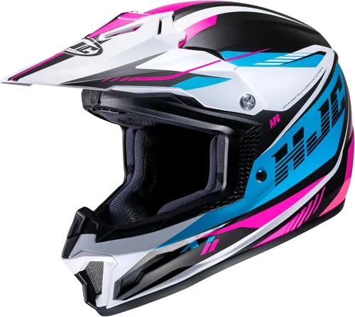 Vista 4 de HJC CL-XY II Drift Off-Road - Casco de motocicleta juvenil, aprobado por DOT (MC1SF, S)