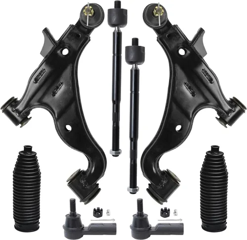 Vista 11 de Detroit Axle - Kit de suspensión frontal de 8 piezas para Chevy Silverado