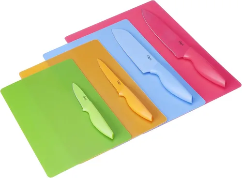 Vista 8 de Ozeri Elite Chef - Juego de 17 piezas de cuchillos y tabla de corte de acero inoxidable