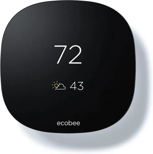Vista 3 de Termostato Ecobee3 Lite con Wi-Fi, funciona con Amazon Alexa
