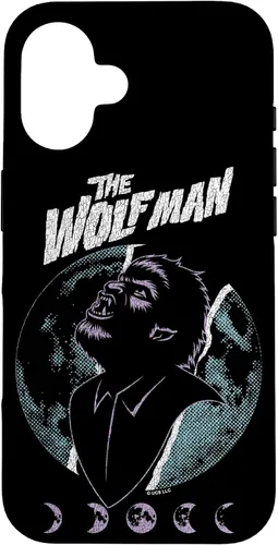 Vista 32 de Universal Monsters Artist Series The Wolfman Retro Poster Case for iPhone 17