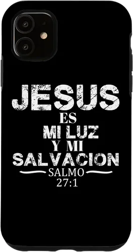 Vista 8 de Salmo Jesus ES Mi Luz Biblia Cristiana - Carcasa para iPhone 17