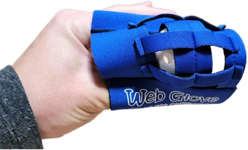 Vista 5 de MaxBP WebGlove - Guante de entrenamiento para béisbol y softbol, para niños, adultos y adolescentes