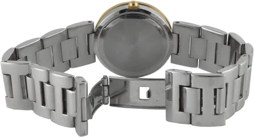 Vista 3 de Peugeot - Reloj de pulsera para mujer, diseño clásico y moderno con pulsera plateada