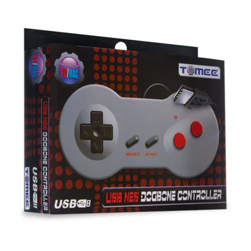 Vista 2 de Tomee USB Retro-Style Dogbone Controller for PCMac