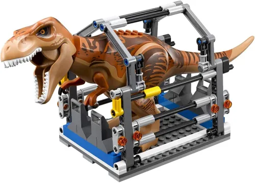 Vista 3 de LEGO Jurassic World T. Rex Tracker 75918 juego para armar