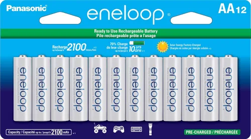Vista 8 de eneloop Panasonic K-KJ55M3A4BA Cargador Rápido Individual Avanzado de 3 Horas para Baterías y Baterías Recargables Precargadas BK-4MCCA4BA AAA 2100