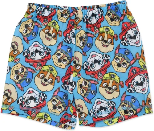 Vista 3 de Paw Patrol Conjunto de pijama para niños, camiseta y pantalones cortos de 2 piezas