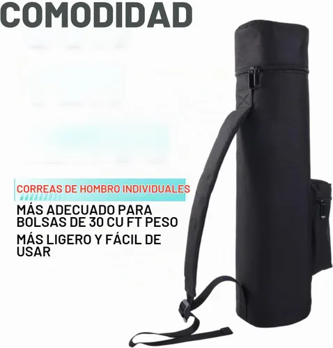 Vista 2 de Paintball Air Tank & Cylinder Carrier Bag Mochila (3L)