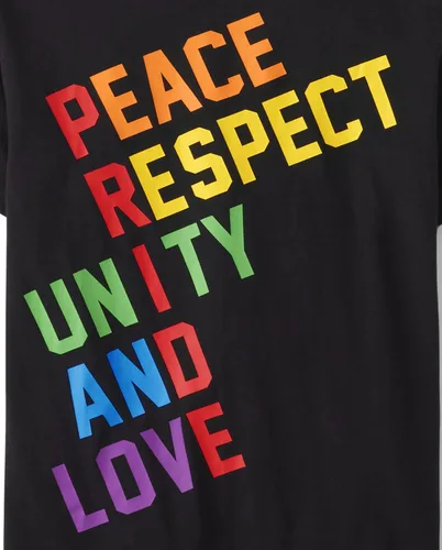 Vista 2 de The Children's Place boys Equality for All Short Sleeve Graphic T-shirts