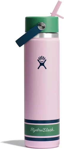 Vista 16 de Hydro Flask Botella de agua – Acero inoxidable aislado – Tapa flexible con popote de boca ancha, antiderrames, a prueba de fugas y recargable