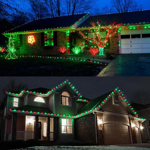 Vista 6 de Brizled - Luces de Navidad C9 para decoraciones navideñas al aire libre